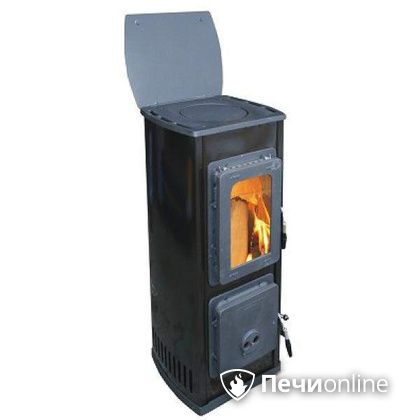 Печь-камин Thorma Milano II (термоплат. чёрн.)  в Бердске